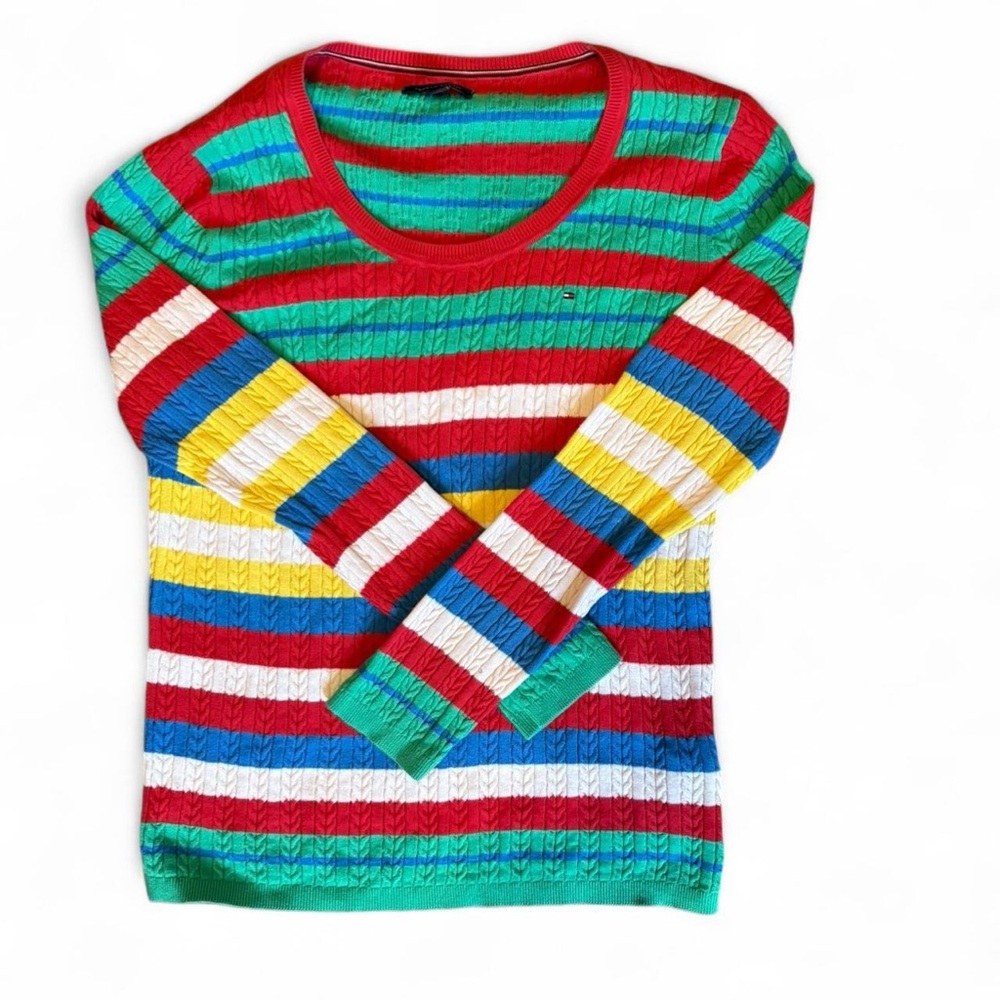 Tommy Hilfiger Multicolor Striped Sweater